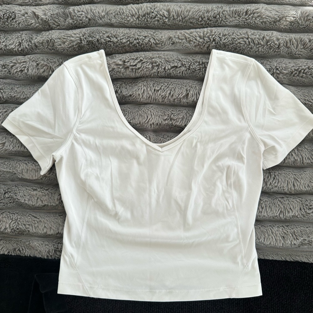Lululemon White Align Top